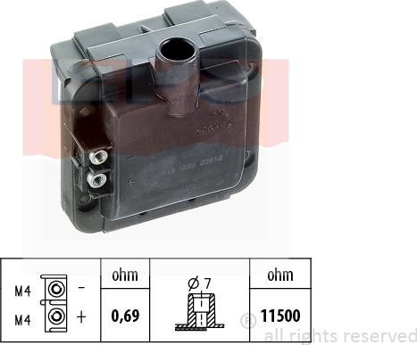 MDR EPS-1970 215 - Bobine d'allumage droxauto.com