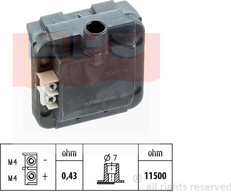 MDR EPS-1970 213 - Bobine d'allumage droxauto.com