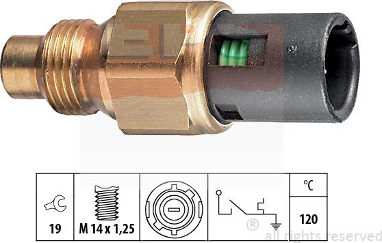 MDR EPS-1840 048 - Sonde de température, liquide de refroidissement droxauto.com