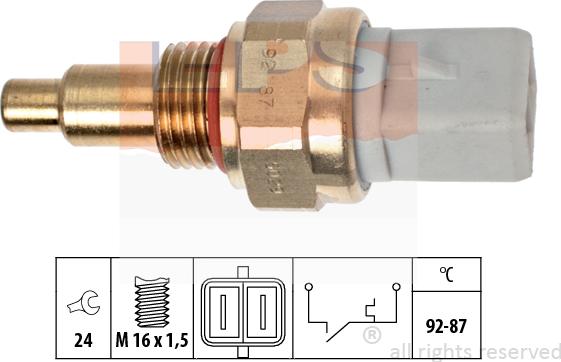 MDR EPS-1850 029 - Interrupteur de température, ventilateur de radiateur droxauto.com