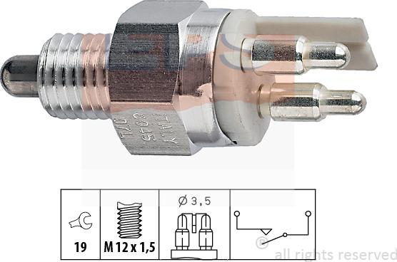 MDR EPS-1860 045 - Contacteur, feu de recul droxauto.com