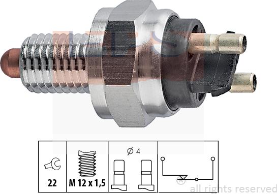 MDR EPS-1860 071 - Contacteur, feu de recul droxauto.com