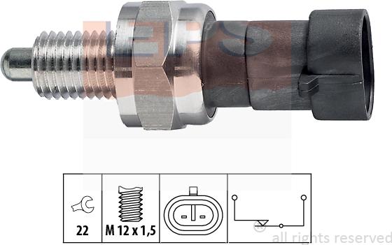 MDR EPS-1860 109 - Contacteur, feu de recul droxauto.com