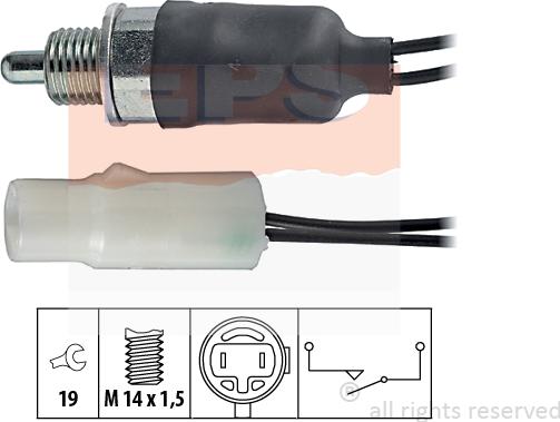 MDR EPS-1860 173 - Contacteur, feu de recul droxauto.com