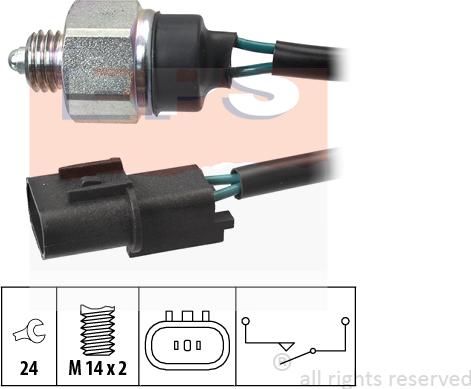 MDR EPS-1860 315 - Contacteur, feu de recul droxauto.com