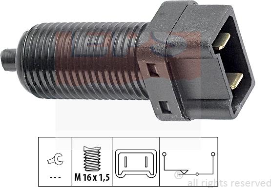 MDR EPS-1810 012 - Interrupteur des feux de freins droxauto.com