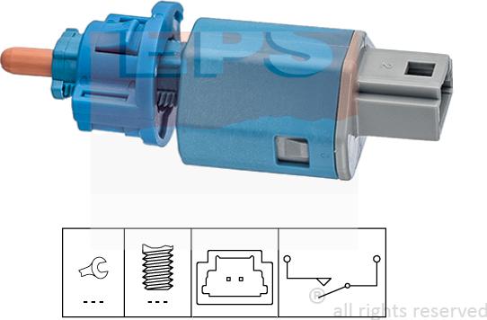 MDR EPS-1810 274 - Interrupteur, commande d'embrayage (gestion du moteur) droxauto.com