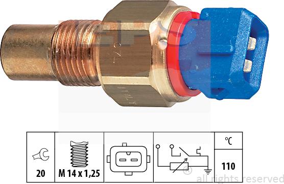 MDR EPS-1830 521 - Sonde de température, liquide de refroidissement droxauto.com