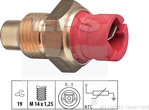 MDR EPS-1830 084 - Sonde de température, liquide de refroidissement droxauto.com