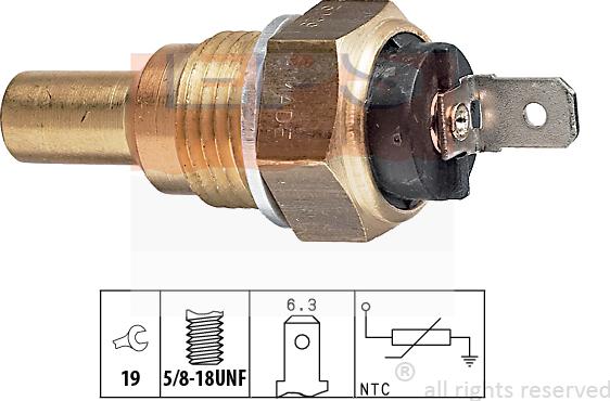 MDR EPS-1830 029 - Sonde de température, liquide de refroidissement droxauto.com