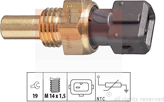 MDR EPS-1830 077 - Sonde de température, liquide de refroidissement droxauto.com