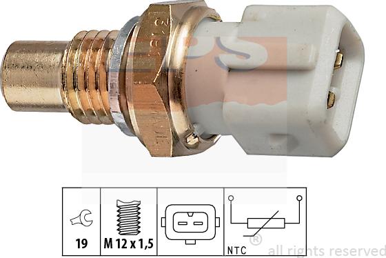 MDR EPS-1830 191 - Sonde de température, liquide de refroidissement droxauto.com