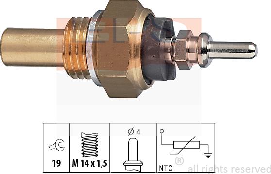 MDR EPS-1830 131 - Sonde de température, liquide de refroidissement droxauto.com