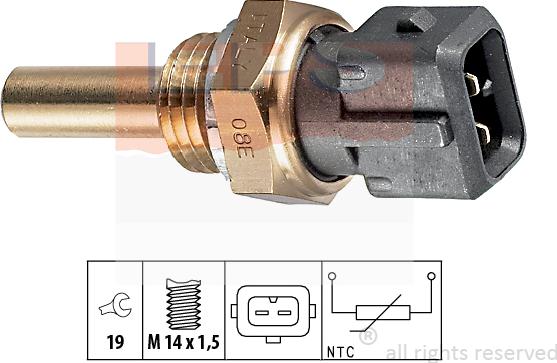 MDR EPS-1830 176 - Sonde de température, liquide de refroidissement droxauto.com