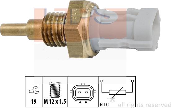MDR EPS-1830 351 - Sonde de température, liquide de refroidissement droxauto.com