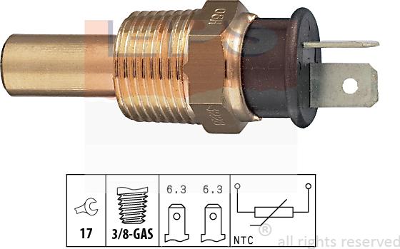 MDR EPS-1830 228 - Sonde de température, liquide de refroidissement droxauto.com