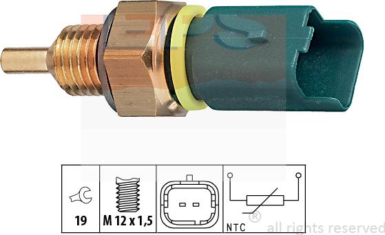 MDR EPS-1830 276 - Sonde de température, liquide de refroidissement droxauto.com