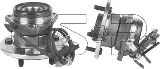MDR GSP-9333009 - Kit de roulements de roue droxauto.com