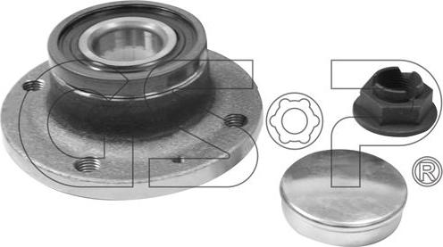 MDR GSP-9230092S - Kit de roulements de roue droxauto.com
