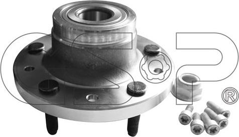 MDR GSP-9237025K - Kit de roulements de roue droxauto.com