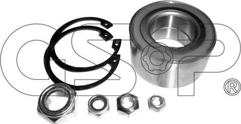 MDR GSP-GK0577 - Kit de roulements de roue droxauto.com