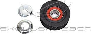 MDR MAT-4K00 - Poulie renvoi / transmission, courroie trapézoïdale à nervures droxauto.com