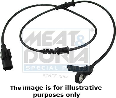 Meat & Doria 90948E - Capteur, vitesse de roue droxauto.com