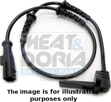 Meat & Doria 90501E - Capteur, vitesse de roue droxauto.com