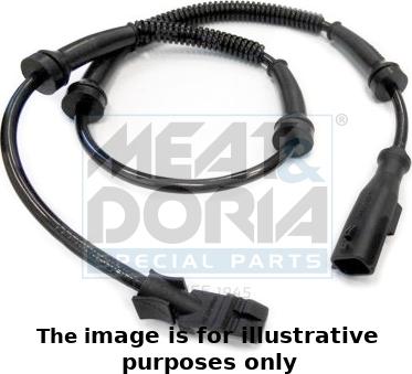 Meat & Doria 90514E - Capteur, vitesse de roue droxauto.com