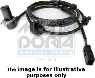 Meat & Doria 90510E - Capteur, vitesse de roue droxauto.com