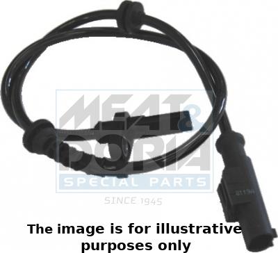 Meat & Doria 90047E - Capteur, vitesse de roue droxauto.com