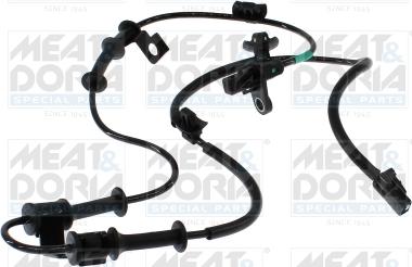 Meat & Doria 901435 - Capteur, vitesse de roue droxauto.com