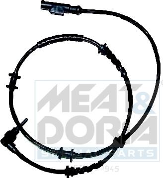 Meat & Doria 90262E - Capteur, vitesse de roue droxauto.com