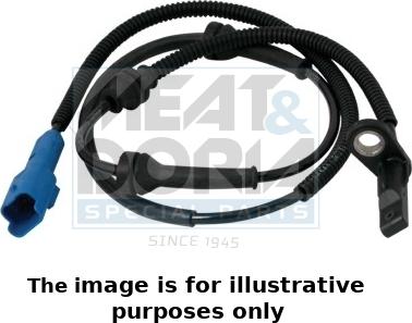 Meat & Doria 90207E - Capteur, vitesse de roue droxauto.com