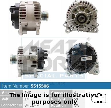 Meat & Doria 5515506P - Alternateur droxauto.com