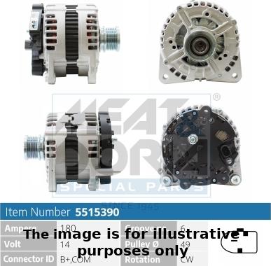 Meat & Doria 5515390P - Alternateur droxauto.com