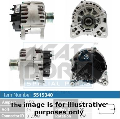 Meat & Doria 5515340P - Alternateur droxauto.com