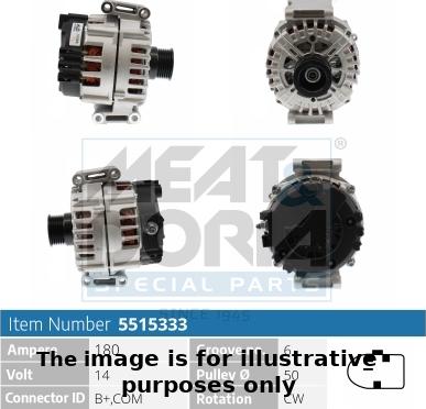 Meat & Doria 5515333P - Alternateur droxauto.com