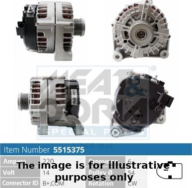 Meat & Doria 5515375P - Alternateur droxauto.com