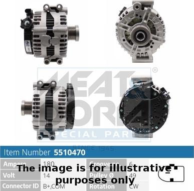 Meat & Doria 5510470P - Alternateur droxauto.com