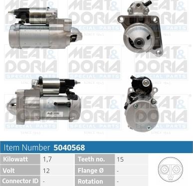Meat & Doria 5040568 - Démarreur droxauto.com