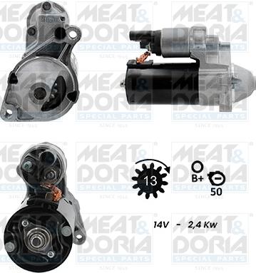 Meat & Doria 5010949G - Démarreur droxauto.com