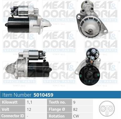 Meat & Doria 5010459 - Démarreur droxauto.com