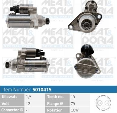 Meat & Doria 5010415 - Démarreur droxauto.com