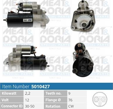 Meat & Doria 5010427 - Démarreur droxauto.com