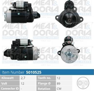 Meat & Doria 5010525 - Démarreur droxauto.com