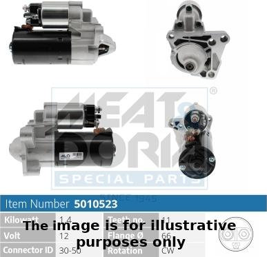 Meat & Doria 5010523G - Démarreur droxauto.com