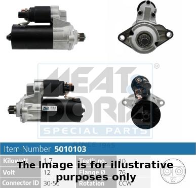 Meat & Doria 5010103G - Démarreur droxauto.com