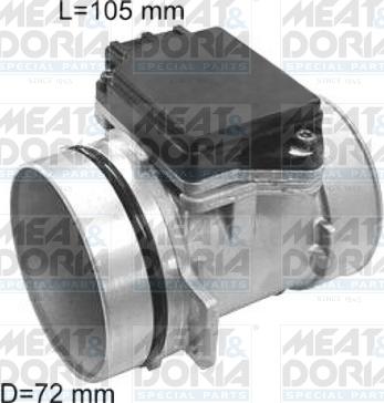 Meat & Doria 86053/1 - Débitmètre de masse d'air droxauto.com