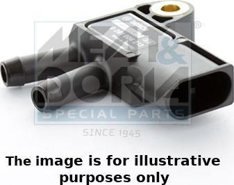 Meat & Doria 82501E - Capteur, pression des gaz échappement droxauto.com